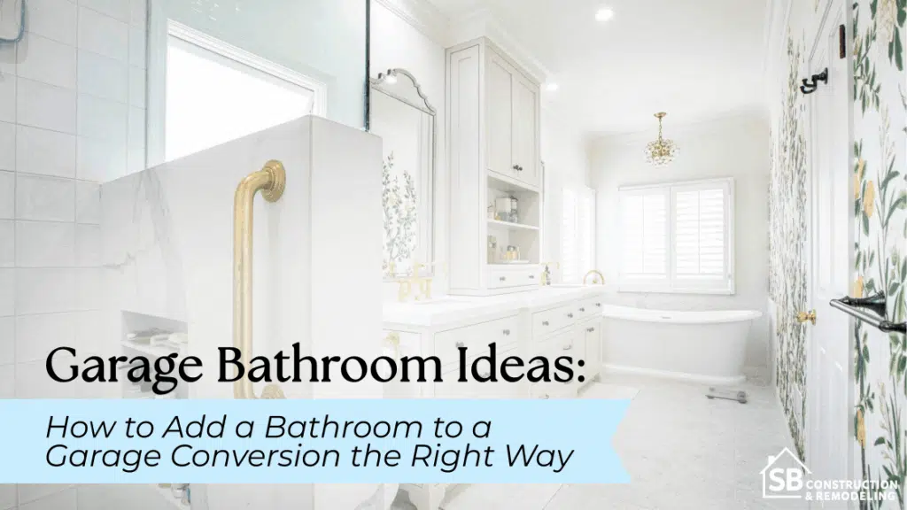 Modern bathroom with shower, sink, and bathtub