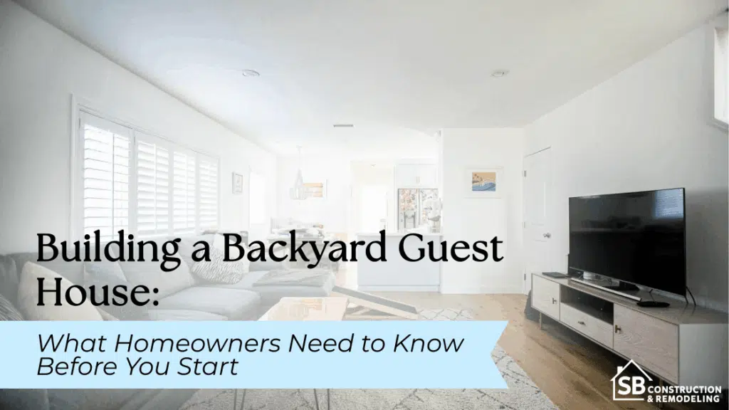 Modern living room setup with TV and couch