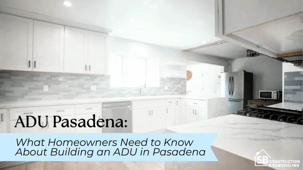 Modern white kitchen with cabinets and countertop