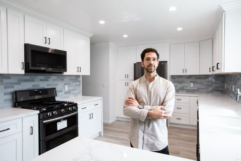 Small Kitchen Space Look Bigger