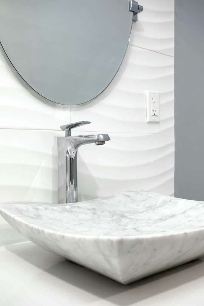 Modern Bathroom Remodel Tarzana project photo 1